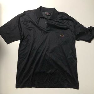 Paul & Shark Yachting Black Mens Polo Large